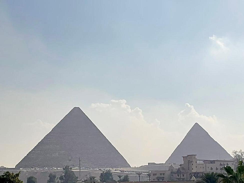 H100 Pyramids View Hostel Giza Buitenkant foto